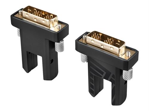 Lindy - Câble HDMI avec kit Ethernet - HDMI micro mâle pour HDMI micro mâle - 100 m - cuivre hybride/fibre optique - noir - support 4K