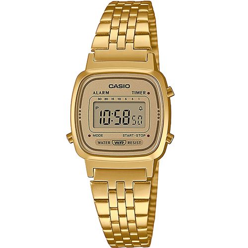 Casio LA670WETG-9AEF, Quartz, 25mm, 3ATM