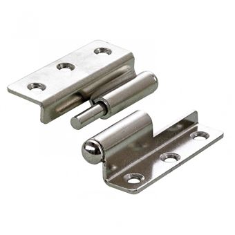 Lot De 2 Aimants Magnétiques Plastique Hettich, L.17.3 X L.75.0 Mm