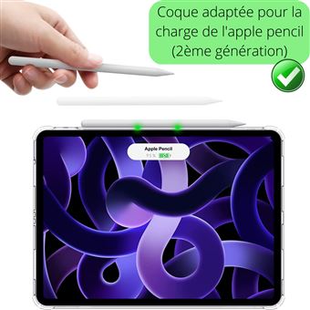Coque pour iPad AIR 5 / iPad AIR 4 - Antichoc Protection TPU Souple  Transparent Phonillico® - Housse Tablette - Achat & prix