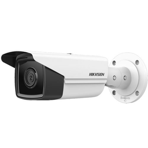 Hikvision Pro Series (All) DS-2CD2T83G2-4I - Caméra de surveillance réseau - puce - anti-poussière / étanche - couleur (Jour et nuit) - 8 MP - 3840 x 2160 - montage M12 - iris fixe - Focale fixe - LAN 10/100 - MJPEG, H.264, H.265, H.265+, H.264+ - DC