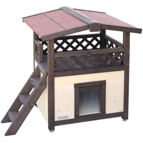Maison pour chat KERBL 4Seasons Delu e 88 57 77 cm