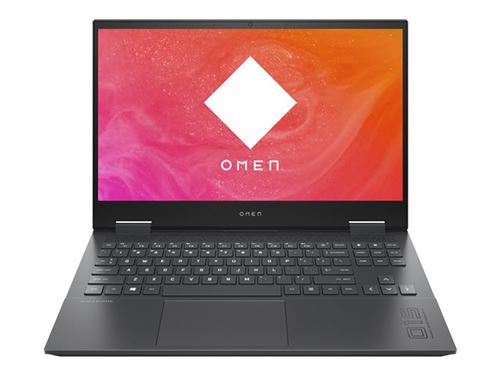 OMEN by HP Laptop 15-en1021nf - AMD Ryzen 5 - 5600H / jusqu'à 4.2 GHz - Win 10 Familiale 64 bits - GF RTX 3060 - 16 Go RAM - 512 Go SSD NVMe, TLC - 15.6" IPS 1920 x 1080 (Full HD) @ 144 Hz - Gigabit Ethernet - Wi-Fi 6 - cadre de clavier en aluminium, cou