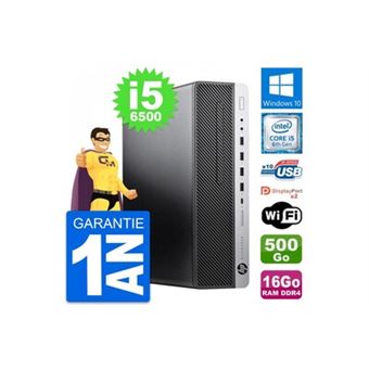 HP ELITEDESK 800 G2 SFF-i5-6500.8AGB DE RAM. DISCO SOLIDO 240GB – D&L