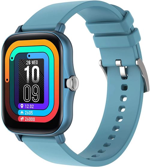 Montre connectée Chronus Y22 IP67 Étanche Fitness Tracker-Bleu-Chronus