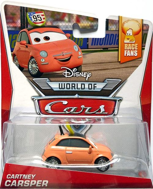 Mattel Disney Cars 2 Voiture Miniature Echelle 1:55 - Cartney Carsper