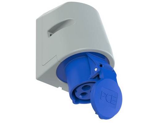 pieceE 113-6TT CEE Cara Wall Socket 16A 3-Pin 230V