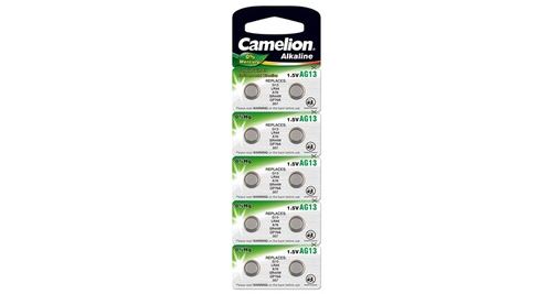Sh lot de 10 piles bouton alcalines lr44 ag13 a76 l1154 a76