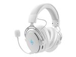 DELTACO GAMING GAM-109 - Micro-casque - circum-aural - 2,4 GHz - sans fil, filaire - jack 3,5mm - blanc