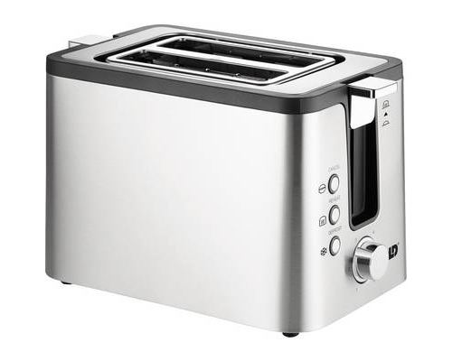 Unold TOASTER 2er Kompakt Grille-pain avec grille spéciale viennoisieries intégrée acier inoxydable