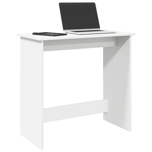 Bureau Blanc 80x40x75 cm Bois d ingénierie