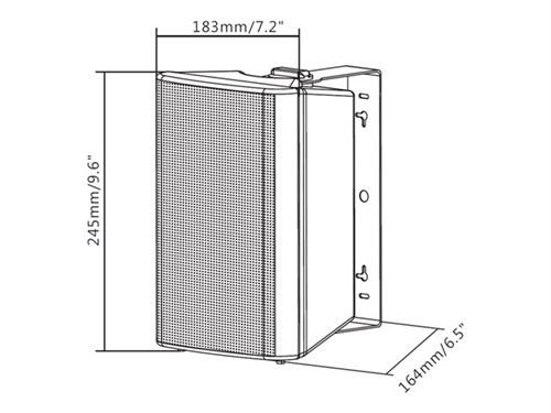 Vision - SP-1900P - Enceinte sans fil - Bluetooth - 15 Watt - 2 voies - Blanc - Image 5