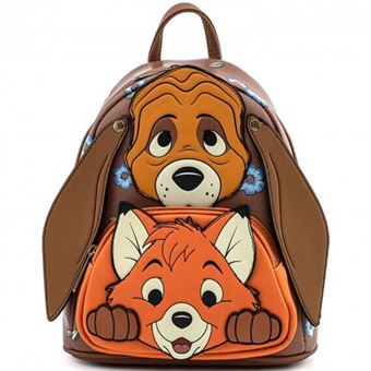 Mini Sac A Dos Loungefly - Rox Et Rouky - Todd Et Cooper