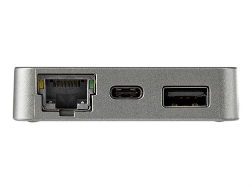StarTech.com Adaptateur mulitport USB-C - Câble intégré de 29 cm - USB 3.1 Gen 2 - 10 Gbps - HDMI et VGA (DKT31CHVL) - Station d'accueil - USB-C - VGA, HDMI - GigE - Conformité TAA