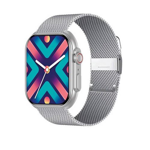  Montre connect&eacute;e Mixte Smarty Boost - SW068C02 Bracelet Acier Argent
