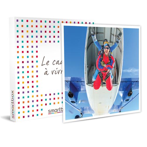 SMARTBOX - Coffret Cadeau Parachute et sensations fortes : 1 saut incroyable proche de Paris-Sport & Aventure