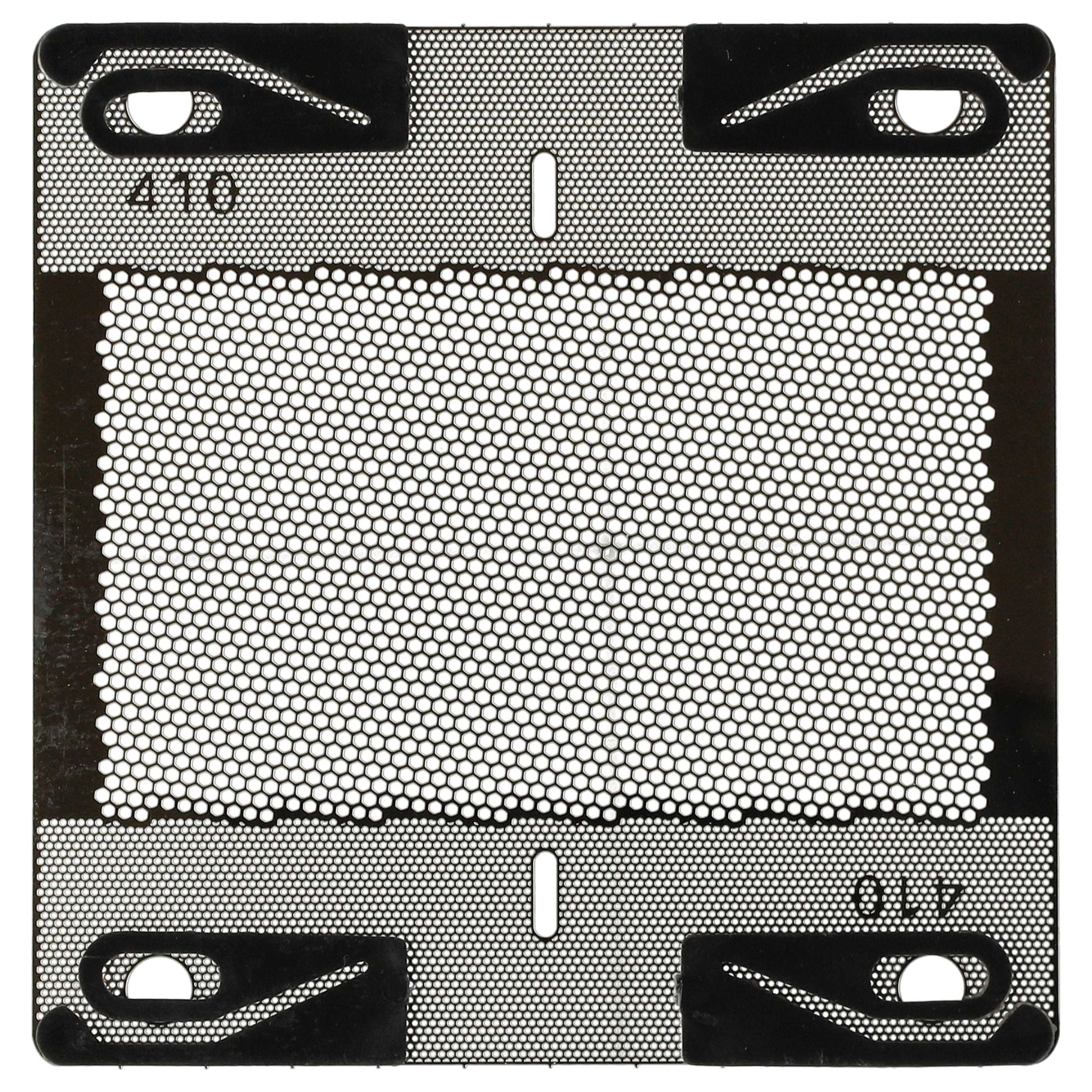 Grille De Rasoir Pour Braun Micron 6009/770 - Typ 5410, Nickel, Neuve Vhbw