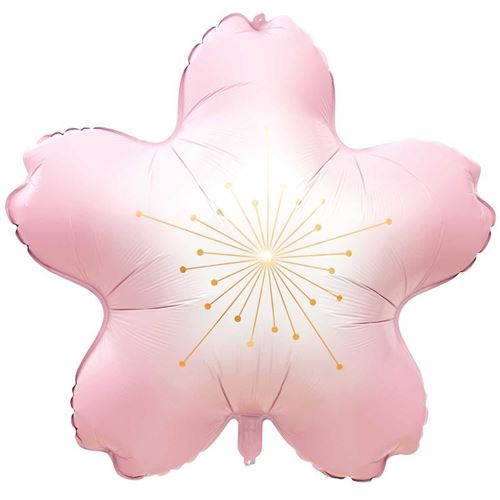 Ballon aluminium fleur de cerisier rose - Rico Design