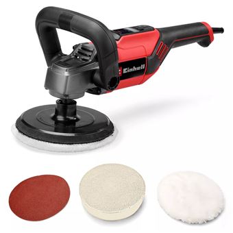 Einhell Polisseuse-ponceuse CC-PO 1100/150 CE - 1100W - disque Ø150 mm - vitesse variable - 1