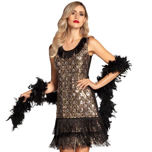 D&eacute;guisement Charleston Flapper peacock - Femme - M - 38/40 Boland