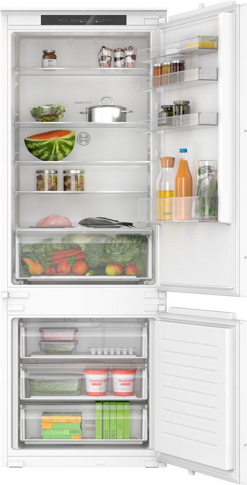 Série 2 Réfrigérateur combiné intégrable 193.5 x 69.1 cm Charnières à glissières KBN96NSE0 État correct - N/A reconditionné disponible sur Fnac