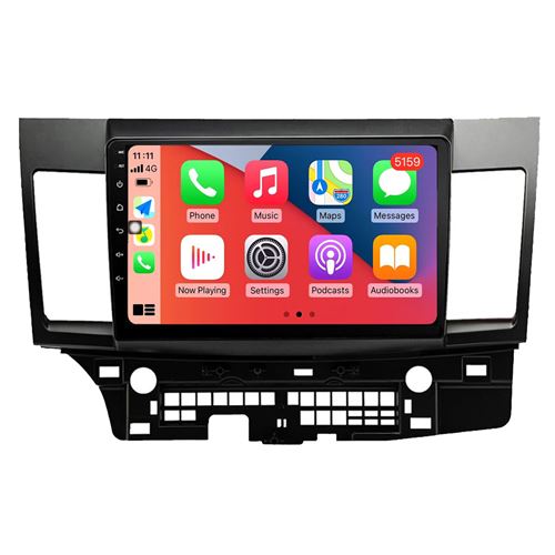 Autoradio Multimédia RoverOne Android GPS CarPlay Android Auto DSP pour Mitsubishi Lancer 2007-2015