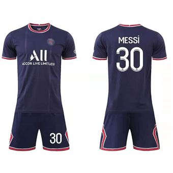 24€02 sur Messi maillot PSG #30 enfant-Paris troisième à l