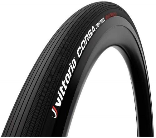 Vittoria Boyau 28-25MM Corsa Control Graphene 2.0 Tout Noir Adulte Unisexe Taille Unique