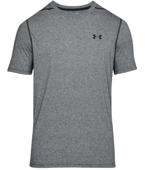 T-Shirt Tech Polyester Noir Under Armour - Taille : L