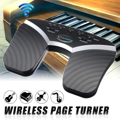 Professionnel 2402 ~ 2480 MHz 10m large gamme fit bluetooth Page Turner argent