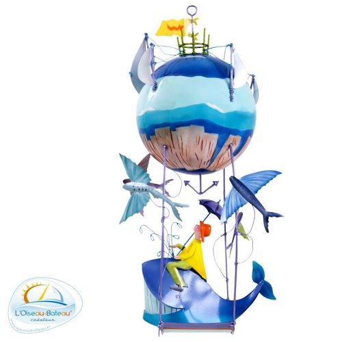 Mobile pour chambre bébé Baleine Les gros Z'énorme l'Oiseau bateau