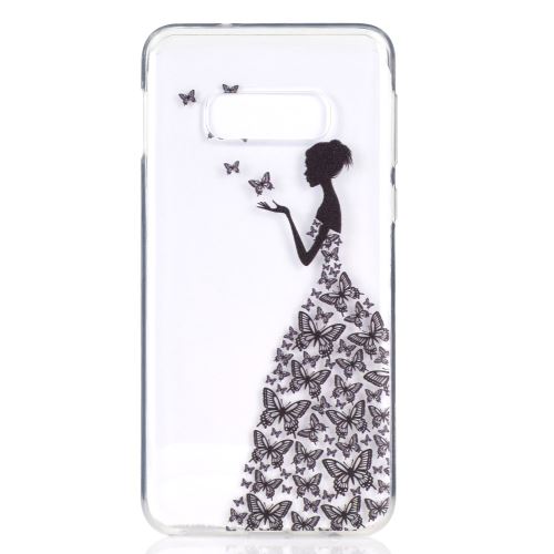 Coque en TPU logiciel d'impression de patrons fille papillon pour votre Samsung Galaxy S10 Lite