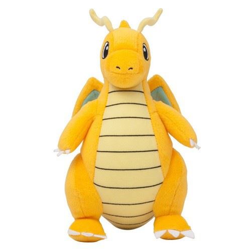 Peluche Pokémon Dragonite Tomy 25 cm - Jaune
