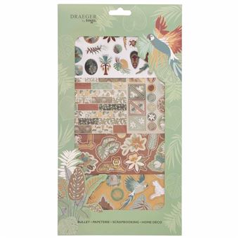 Draeger la carterie Set personnalisation Bullet Journal SAFARI Multicolore