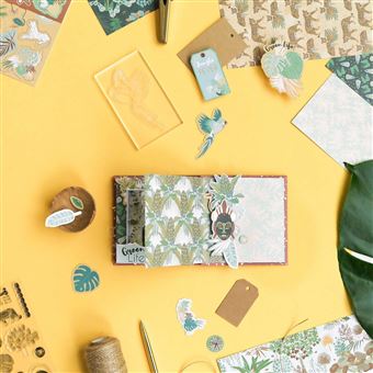 Draeger la carterie Set personnalisation Bullet Journal SAFARI Multicolore