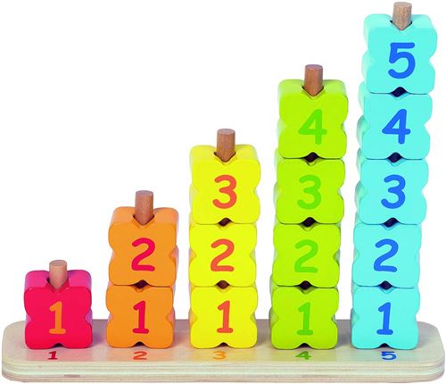 WDK Partner Empilement Chiffres 3 en 1, 6044192, Multicolore