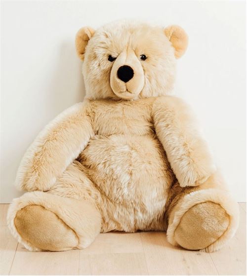 LA PELUCHERIE Mon Ours Jules Miel 70 cm
