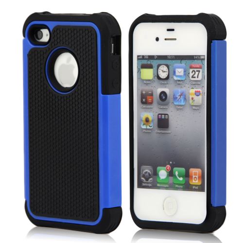 Coque Anti Choc Pour Apple Iphone 5c Modèle Spider - Bleu