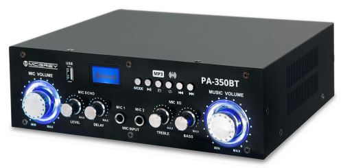 McGrey PA-350BT Bluetooth amplificateur avec lecteur USB/MP3