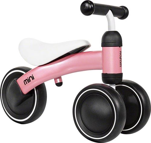Kazam Mini loopfiets Draisienne à 3 Roues Fille Rose