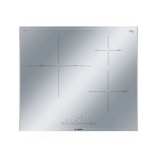 Bosch série 6 pid679fc1e intégré induction acier inoxydable plaque – Plaque (intégré, induction hob, verre et céramique, acier inoxydable, LED, toucher)
