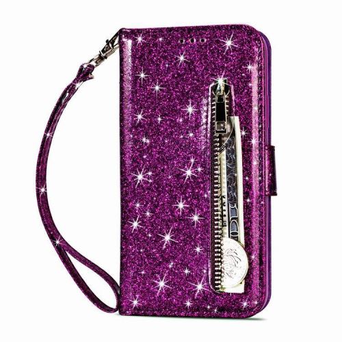 Coque Folio Brillant avec multi-fente pour Apple iPhone 11 Pro Max 6.5 - Violet