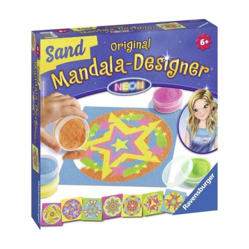 RAVENSBURGER Mandala Designer Sand Neon