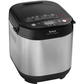 Tefal Pain & Délice PF240E, Noir, Acier inoxydable, 1 kg, 500 g, 15 h, LCD, 720 W - 1
