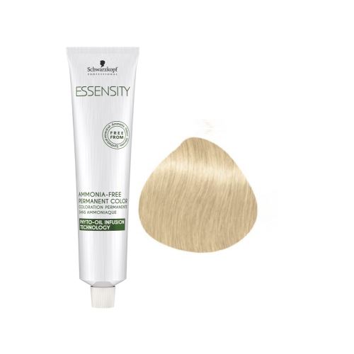 Coloration permanente sans ammoniaque avec technologie phytolipide, 10.14 : blond très très clair cendré beige, 60ml, schwarzkopf, femme