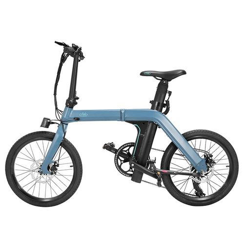 Vélo électrique pliant FIIDO D11 - 20'' - 250W - Batterie amovible 11.6Ah - Pliable - Bleu