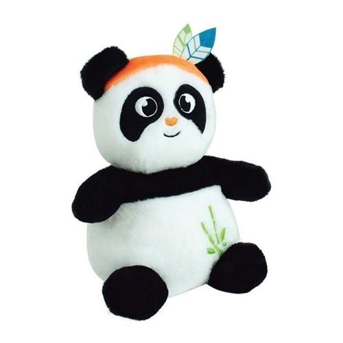 Non Communiqué Multicolore Indian Panda Peluche Bouillotte + 21 Cm