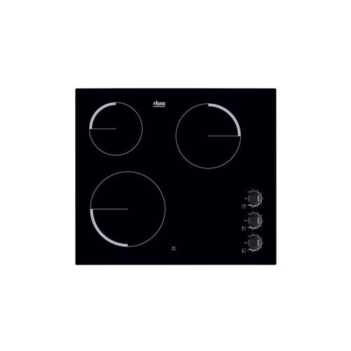 Faure FEV6131FBA vitrocéramique - 59 cm - vitrocéramique - avec bord droit