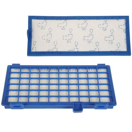 Filtre hepa + filtre mousse 205x95mm pour Aspirateur Rowenta