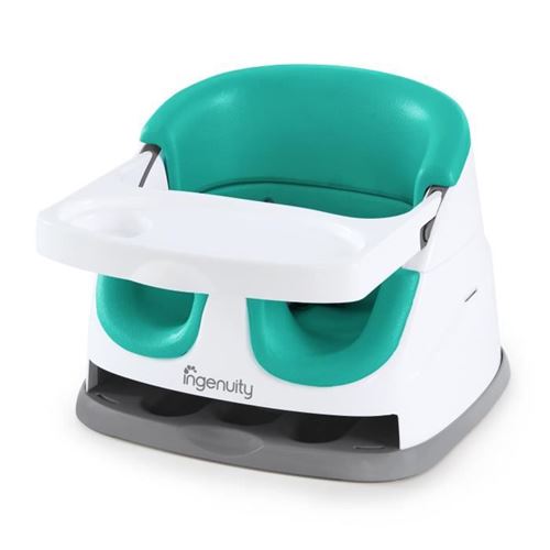 Ingenuity, Baby Base 2-in-1 Siège Rehausseur pour Table - Outremer Vert